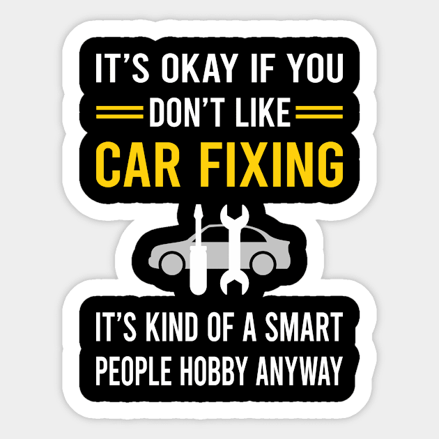 Smart People Hobby Car Fixing Repair Sticker by Bourguignon Aror